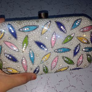 Women Hand Clutch Multicolour Design