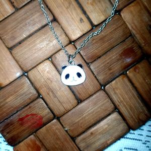 Cute Panda Pendent Neck Piece