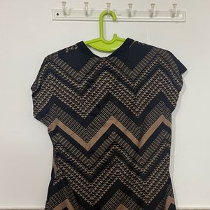 Printed Brown Tshirt