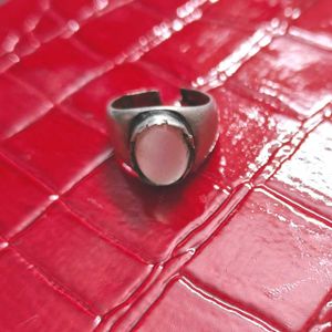 Moonstone Silver Ring