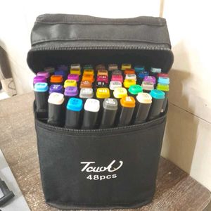 48 Pcs Marker Pen Set