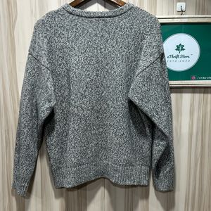 Lacoste Grey Woollen Sweater