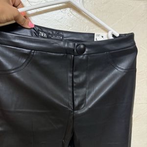 Zara Leather Pants