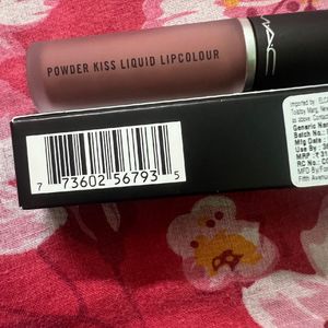 MAC Powder Kiss Liquid Lipstick "Date-Maker"