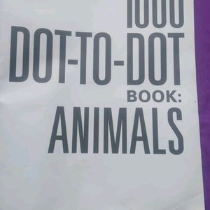 1000 Dot-to-Dot Animals Drawing Book