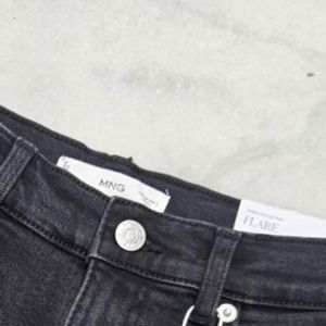 MANGO Flared Denim