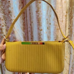 Mustard Yellow Bag For Women