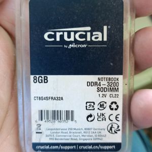 Crucial By Micron 8gb Laptop Ram