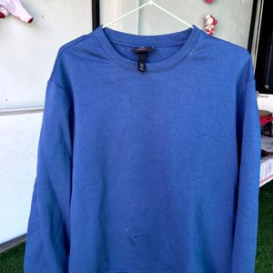 Blue Color Full Sleeves Sweater