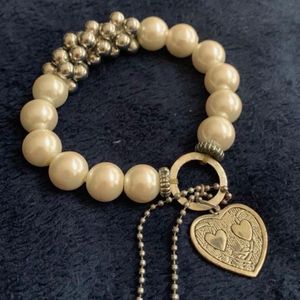 Pearl and Metal bracelet new