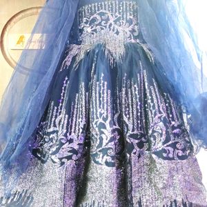 Blue Princess Gown