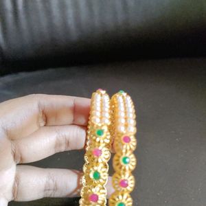 Beautiful Pearl Bangles 🤩🤩