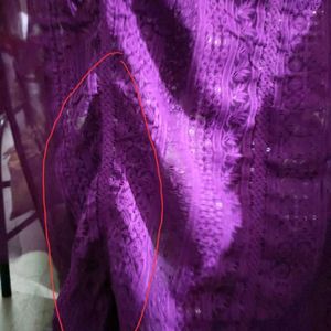 Georgette Chikankari Kurti Material