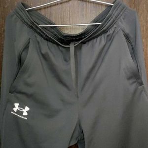 Grey Under Armour Track Pants ( Male)