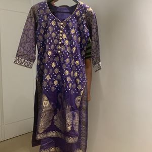 Fixed Price Purple Kurti