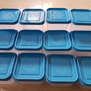 Plastic Storage Jar and Container  Square Containe