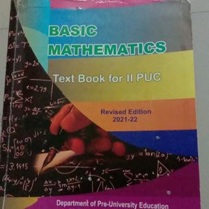 2nd Puc Basic Mathematics Textbook