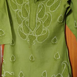 Lucknowi Kurta With Plazzo