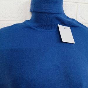 Merino Wool High Neck Sweater