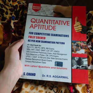 Quantitative Aptitude By Dr. R.S. Aggarwal