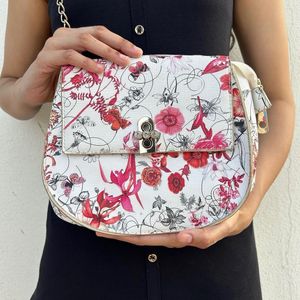 Pretty Floral Bag With Adjustable Sling