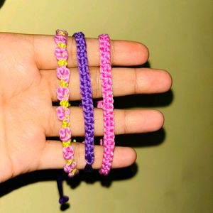 Handmade Thread Bracelet Set