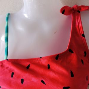 New Cute Watermelon Print Swimwear