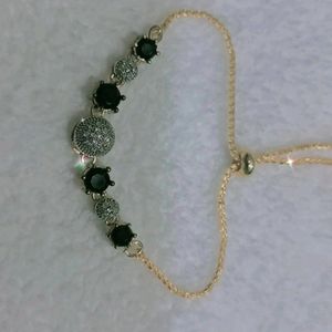 New American Diamond 💎 Gold Beautiful 😍 Bracelet