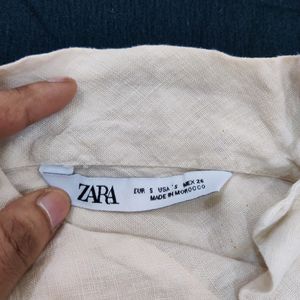 Zara Linen Top