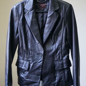 Sheepskin Leather Blazer