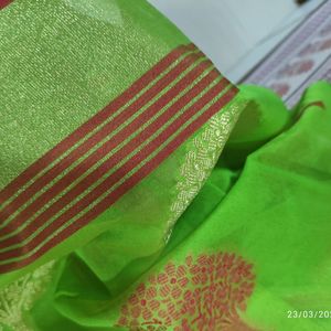 Green Silk Saree