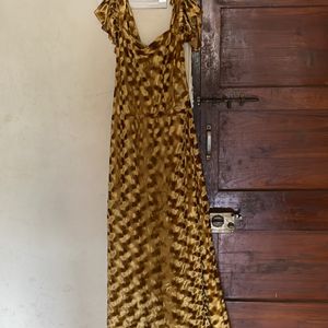 Royal Gold Gown