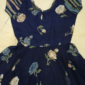 Knee Length Frock Onepiece