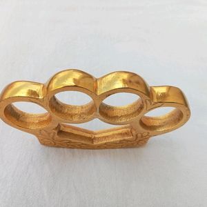 Golden Knuckles For Self Defence