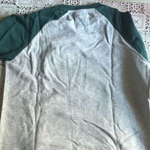 Grey Green Sweatshirt