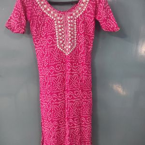 Embroidery Single Kurti