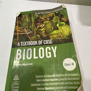 The Text Book Of CBSE Biology By Sarita Aggarwal