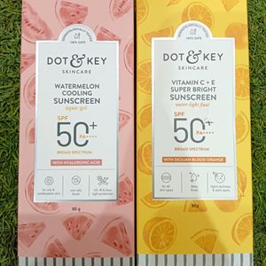 Combo Dot And Key Vitamin C & Watermelon Sunscreen