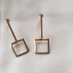 Set Of 5 Gold Plated Earrings