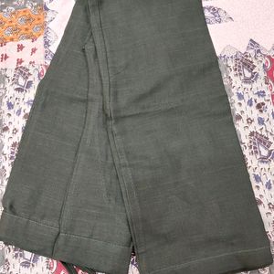 New Unused Jamdani Bottle Green 2 Piece Set