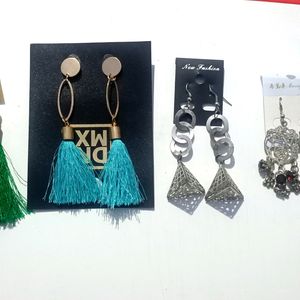 Combo Of 4 Beautiful Earings