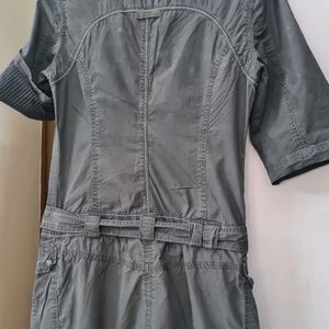 Charcoal Grey Cargo Dress by edc Esprit