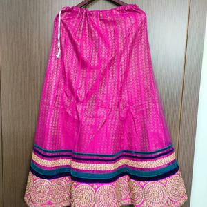 Magenta Lehenga Choli Set