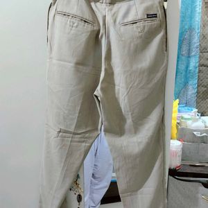 Beige Formal Pants/Trousers