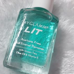 Myglamm Lit Acetone Free Nail Enamel Remover With