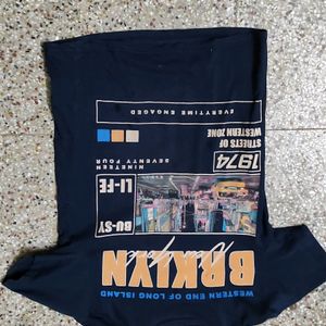 Blue Vintage Style tshirt