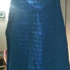 Beautiful Blue Dotted Shrug