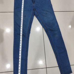 Blue Mid rise Denim Jeans