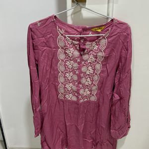 Pestal Pink Casual Top