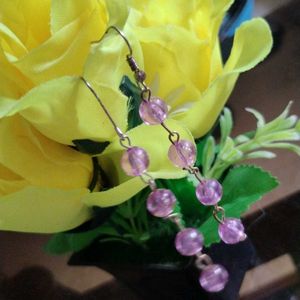 Rapunzel Purple Earrings